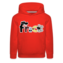 Load image into Gallery viewer, ALPHABET LORE - Frick Hoodie (Youth) - red