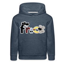 Load image into Gallery viewer, ALPHABET LORE - Frick Hoodie (Youth) - heather denim