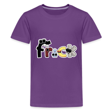 Load image into Gallery viewer, ALPHABET LORE - Frick T-Shirt (Youth) - purple