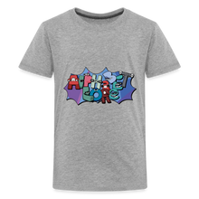 Load image into Gallery viewer, ALPHABET LORE - Logo  T-Shirt (Youth) - heather gray