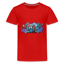 Load image into Gallery viewer, ALPHABET LORE - Logo  T-Shirt (Youth) - red