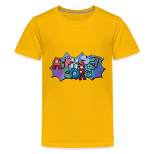 Load image into Gallery viewer, ALPHABET LORE - Logo  T-Shirt (Youth) - sun yellow