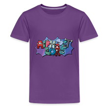 Load image into Gallery viewer, ALPHABET LORE - Logo  T-Shirt (Youth) - purple
