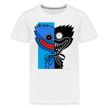 Load image into Gallery viewer, POPPY PLAYTIME - Huggy Duality T-Shirt (Youth) - white