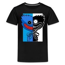 Load image into Gallery viewer, POPPY PLAYTIME - Huggy Duality T-Shirt (Youth) - black