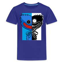 Load image into Gallery viewer, POPPY PLAYTIME - Huggy Duality T-Shirt (Youth) - royal blue