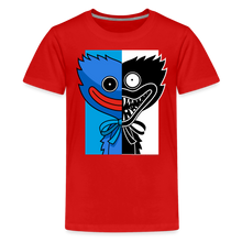 Load image into Gallery viewer, POPPY PLAYTIME - Huggy Duality T-Shirt (Youth) - red