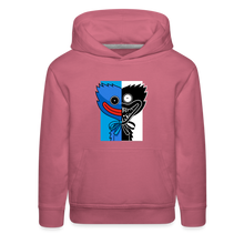 Load image into Gallery viewer, POPPY PLAYTIME - Huggy Duality Hoodie (Youth) - mauve