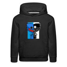 Load image into Gallery viewer, POPPY PLAYTIME - Huggy Duality Hoodie (Youth) - black