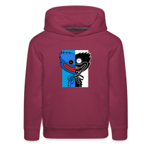 Load image into Gallery viewer, POPPY PLAYTIME - Huggy Duality Hoodie (Youth) - burgundy