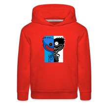 Load image into Gallery viewer, POPPY PLAYTIME - Huggy Duality Hoodie (Youth) - red