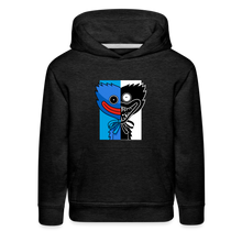 Load image into Gallery viewer, POPPY PLAYTIME - Huggy Duality Hoodie (Youth) - charcoal grey