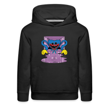 Load image into Gallery viewer, POPPY PLAYTIME - Huggy Faces Hoodie (Youth) - black
