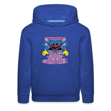 Load image into Gallery viewer, POPPY PLAYTIME - Huggy Faces Hoodie (Youth) - royal blue