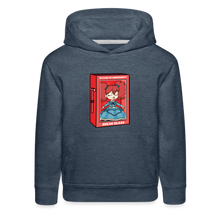 Load image into Gallery viewer, POPPY PLAYTIME - Break Glass Hoodie (Youth) - heather denim