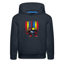 Load image into Gallery viewer, POPPY PLAYTIME - Boxy Boo Hoodie (Youth) - navy