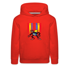 Load image into Gallery viewer, POPPY PLAYTIME - Boxy Boo Hoodie (Youth) - red
