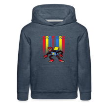 Load image into Gallery viewer, POPPY PLAYTIME - Boxy Boo Hoodie (Youth) - heather denim