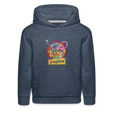 Load image into Gallery viewer, POPPY PLAYTIME - Retro Playtime Hoodie (Youth) - heather denim