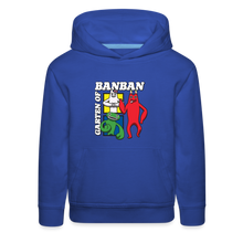 Load image into Gallery viewer, GARTEN OF BANBAN - Character Squares Hoodie (Youth) - royal blue