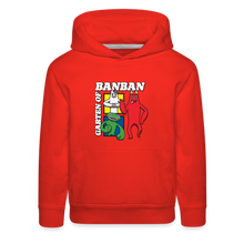 Load image into Gallery viewer, GARTEN OF BANBAN - Character Squares Hoodie (Youth) - red