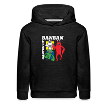 Load image into Gallery viewer, GARTEN OF BANBAN - Character Squares Hoodie (Youth) - charcoal grey