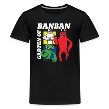 Load image into Gallery viewer, GARTEN OF BANBAN - Character Squares T-Shirt (Youth) - black