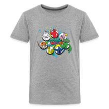 Load image into Gallery viewer, GARTEN OF BANBAN - Character Circles T-Shirt (Youth) - heather gray