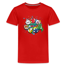Load image into Gallery viewer, GARTEN OF BANBAN - Character Circles T-Shirt (Youth) - red