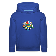 Load image into Gallery viewer, GARTEN OF BANBAN - Character Circles Hoodie (Youth) - royal blue