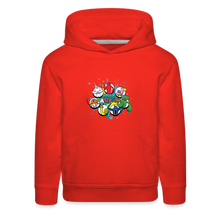 Load image into Gallery viewer, GARTEN OF BANBAN - Character Circles Hoodie (Youth) - red