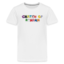 Load image into Gallery viewer, GARTEN OF BANBAN - Character Letters T-Shirt (Youth) - white