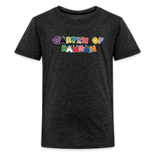 Load image into Gallery viewer, GARTEN OF BANBAN - Character Letters T-Shirt (Youth) - charcoal grey