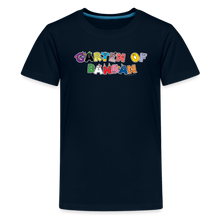 Load image into Gallery viewer, GARTEN OF BANBAN - Character Letters T-Shirt (Youth) - deep navy
