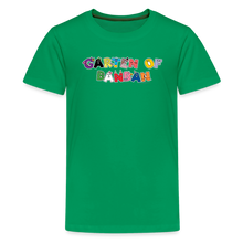 Load image into Gallery viewer, GARTEN OF BANBAN - Character Letters T-Shirt (Youth) - kelly green