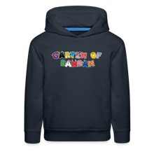 Load image into Gallery viewer, GARTEN OF BANBAN - Character Letters Hoodie (Youth) - navy