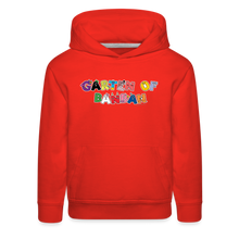 Load image into Gallery viewer, GARTEN OF BANBAN - Character Letters Hoodie (Youth) - red