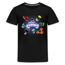 Load image into Gallery viewer, POPPY PLAYTIME - Pop-Up Smiling Critters T-Shirt (Youth) - black