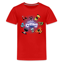 Load image into Gallery viewer, POPPY PLAYTIME - Pop-Up Smiling Critters T-Shirt (Youth) - red