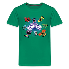 Load image into Gallery viewer, POPPY PLAYTIME - Pop-Up Smiling Critters T-Shirt (Youth) - kelly green
