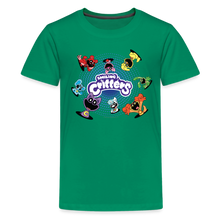 Load image into Gallery viewer, POPPY PLAYTIME - Pop-Up Smiling Critters T-Shirt (Youth) - kelly green