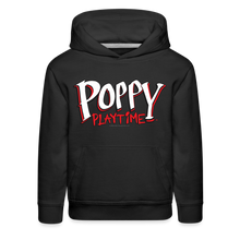Load image into Gallery viewer, POPPY PLAYTIME - Logo Hoodie (Youth) - black