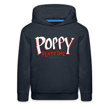Load image into Gallery viewer, POPPY PLAYTIME - Logo Hoodie (Youth) - navy