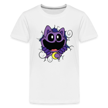 Load image into Gallery viewer, POPPY PLAYTIME - CatNap Face T-Shirt (Youth) - white
