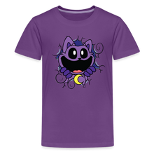 Load image into Gallery viewer, POPPY PLAYTIME - CatNap Face T-Shirt (Youth) - purple
