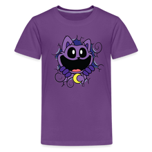 Load image into Gallery viewer, POPPY PLAYTIME - CatNap Face T-Shirt (Youth) - purple