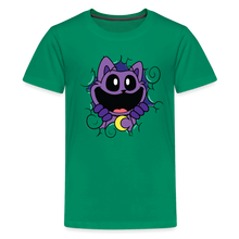 Load image into Gallery viewer, POPPY PLAYTIME - CatNap Face T-Shirt (Youth) - kelly green
