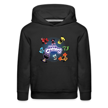 Load image into Gallery viewer, POPPY PLAYTIME - Pop-Up Smiling Critters Hoodie (Youth) - black
