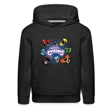 Load image into Gallery viewer, POPPY PLAYTIME - Pop-Up Smiling Critters Hoodie (Youth) - black