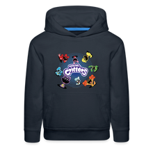 Load image into Gallery viewer, POPPY PLAYTIME - Pop-Up Smiling Critters Hoodie (Youth) - navy

